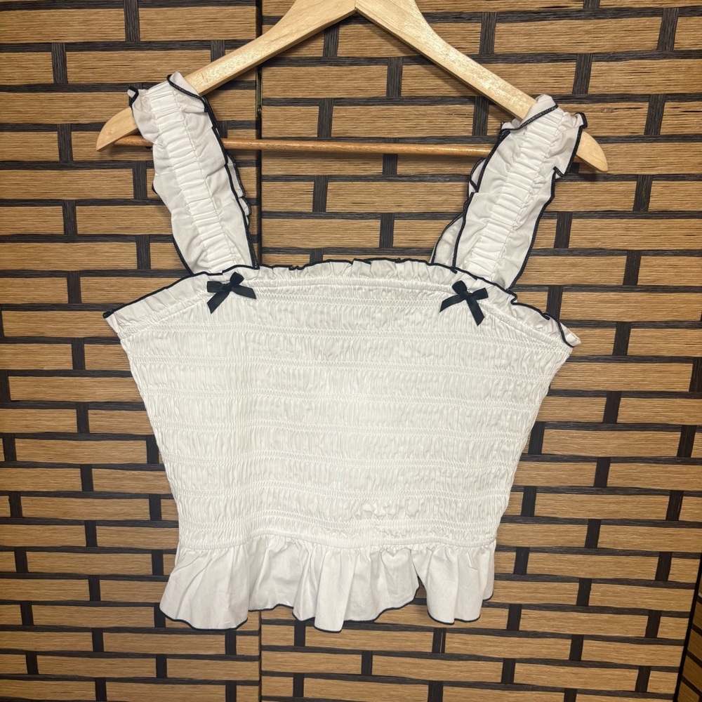 Trixxi White Tank Top Size XL‎